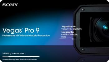 Sony Vegas Pro 9.0c.896