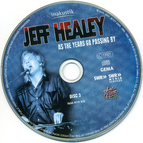 Jeff Healey - As The Years Go Passing By 