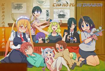    - / Kobayashi-san Chi no Maid Dragon [TV] [1-13  13] [RAW] [RUS] [720p]