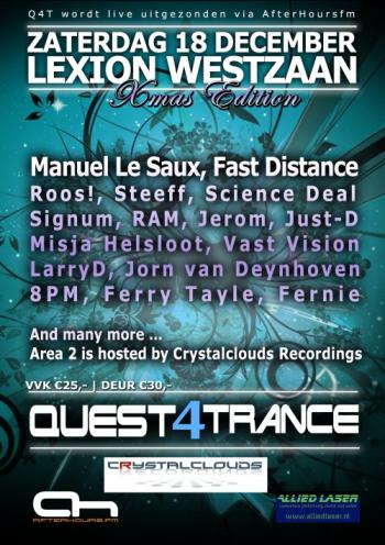 Live Broadcast Quest4Trance: 8pm, Puentes, Roos!, Misja Helsloot, Sied van Riel, RAM