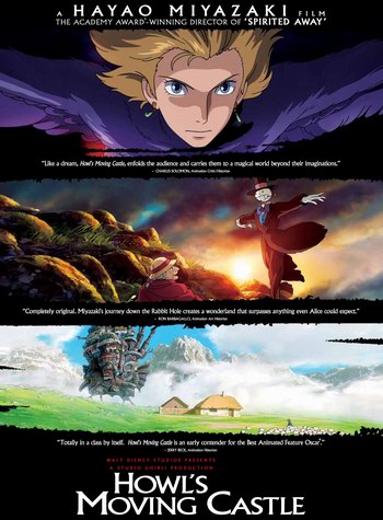    / Howl's Moving Castle [movie] [RAW] [RUS+JAP+SUB]