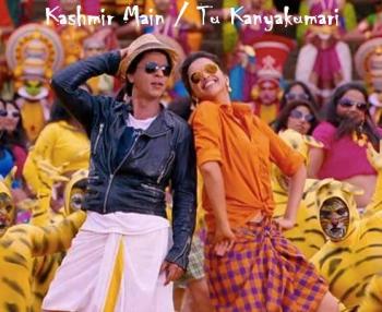 Shahrukh Khan, Deepika Padukone - Kashmir Main, Tu Kanyakumari