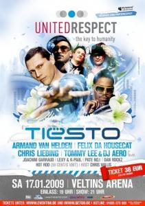 Tiesto United Respect - Life in Essen, Germany